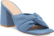 Stuart Weitzman Glamknot 85 Slide Sandal