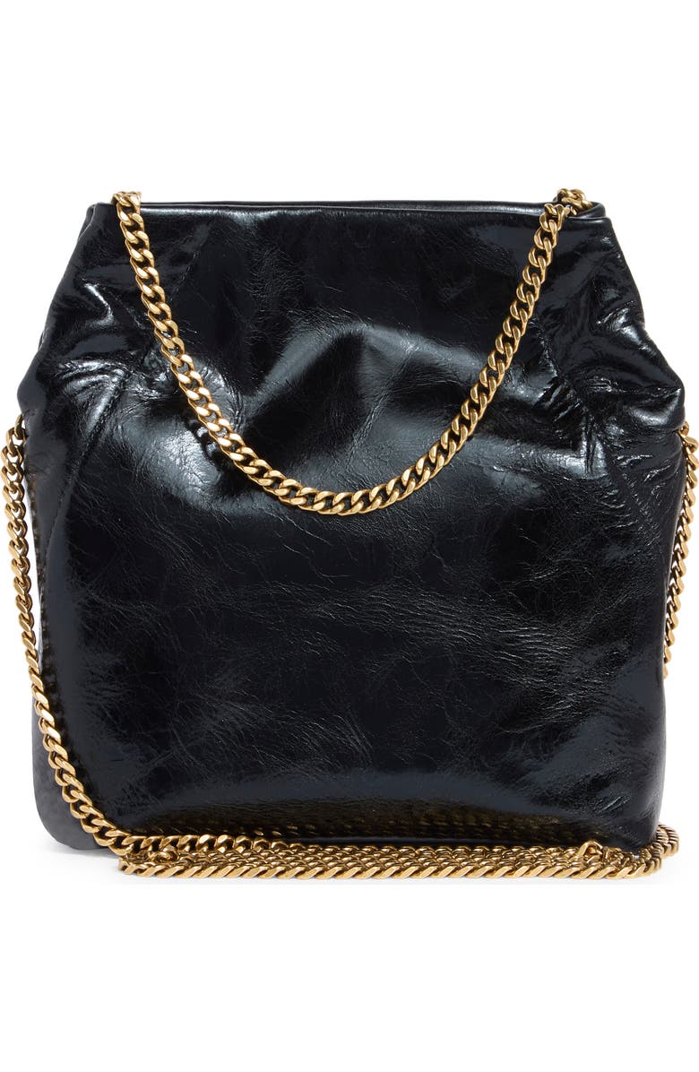 Veronica Beard Small Slouch Metallic Convertible Leather Shoulder Bag, Alternate, color,