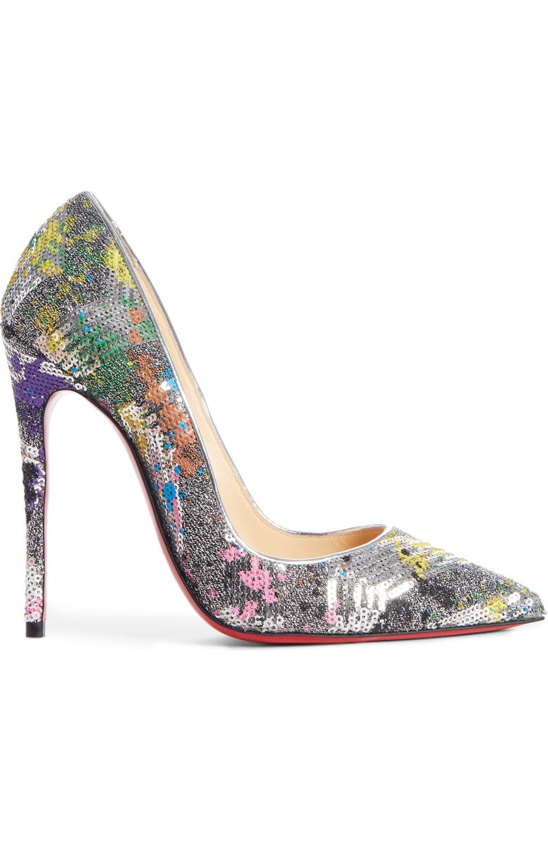 Christian Louboutin So Kate Sequin Pump, Alternate, color,