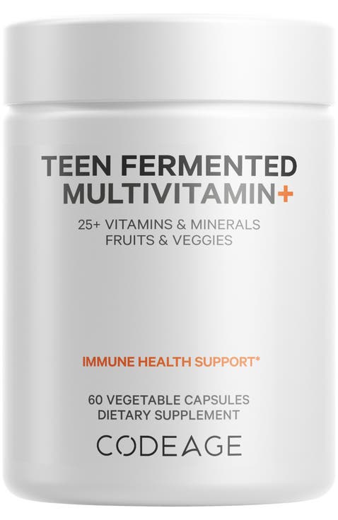 Daily Teen Multivitamins + Minerals & Probiotics Supplement