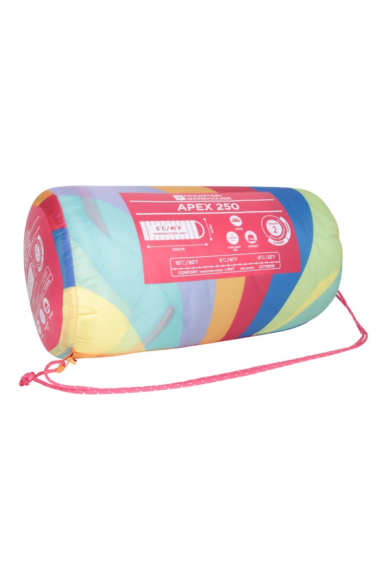 Apex 250 Abstract Midseason Sleeping Bag, Alternate, color, Mixed
