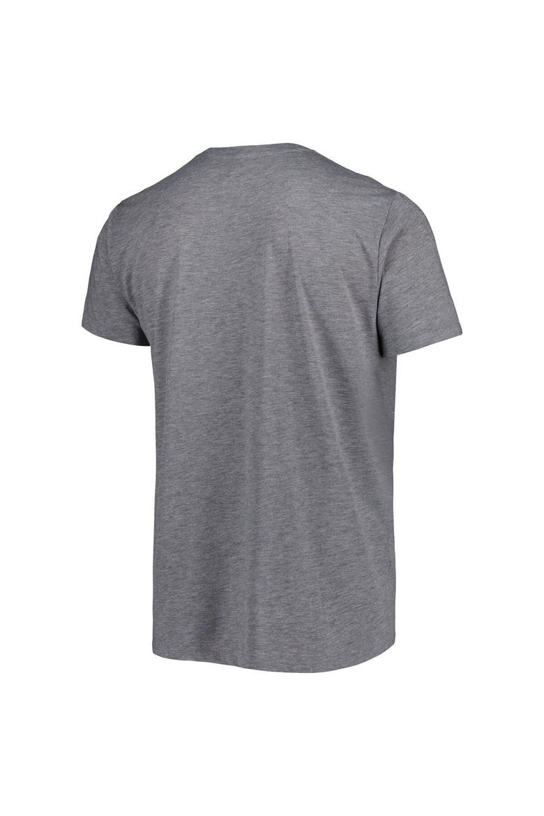 Men's Homage Gray New Orleans Saints Victory Monday Tri-Blend T-Shirt, Alternate, color, Gray