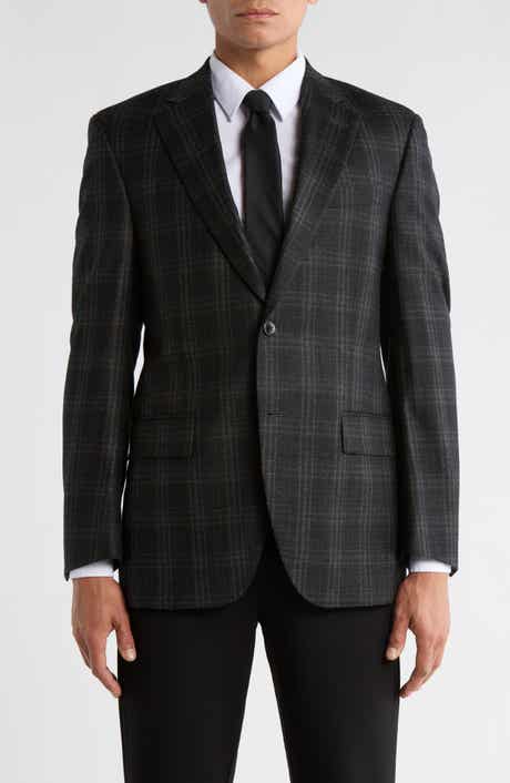 Peter Millar Plaid Wool Sport Coat