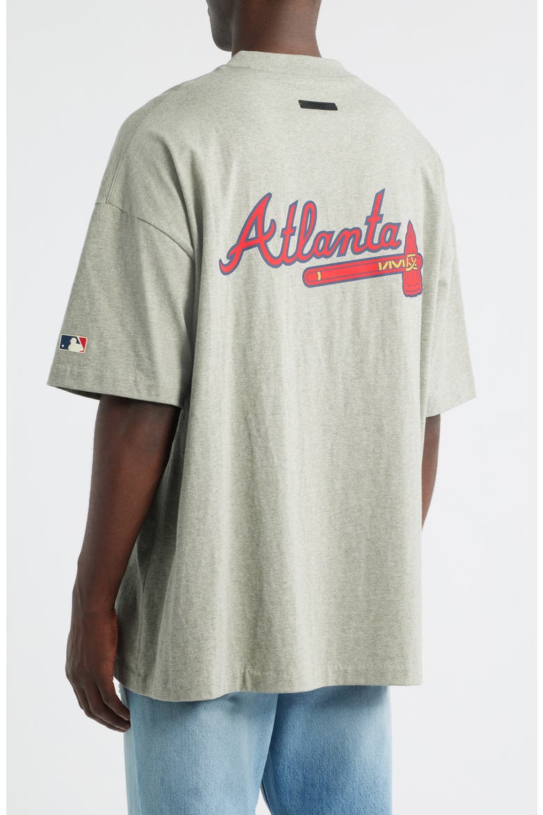 Fear of God Essentials x MLB Braves 90s Fit Graphic T-Shirt (Men