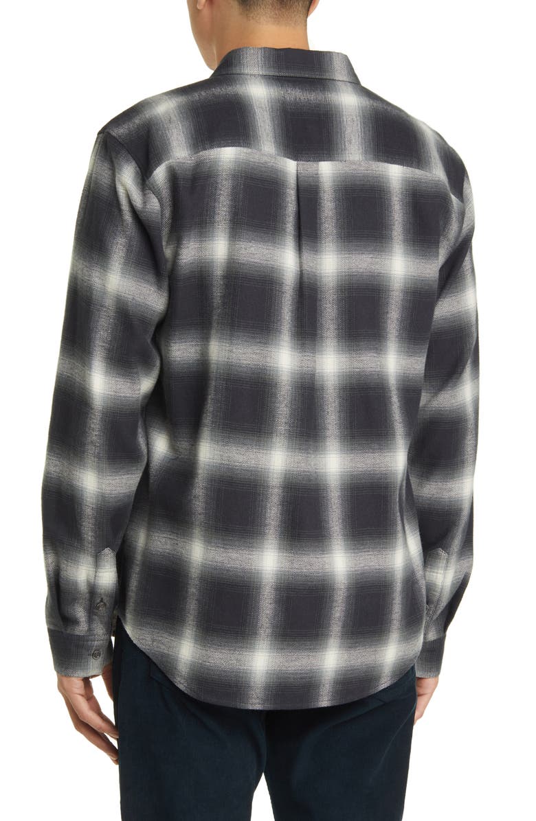 FRAME Plaid Brushed Cotton Button-Up Shirt | Nordstrom