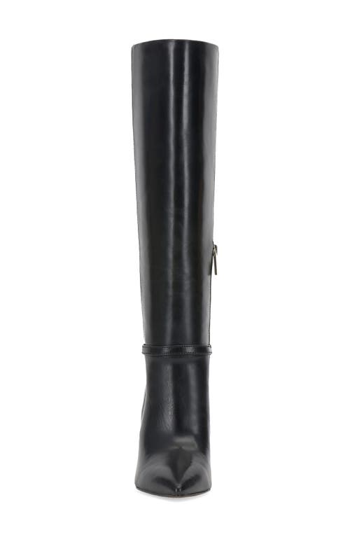 Vince Camuto Mirtha Pointed Toe Knee High Boot In Black