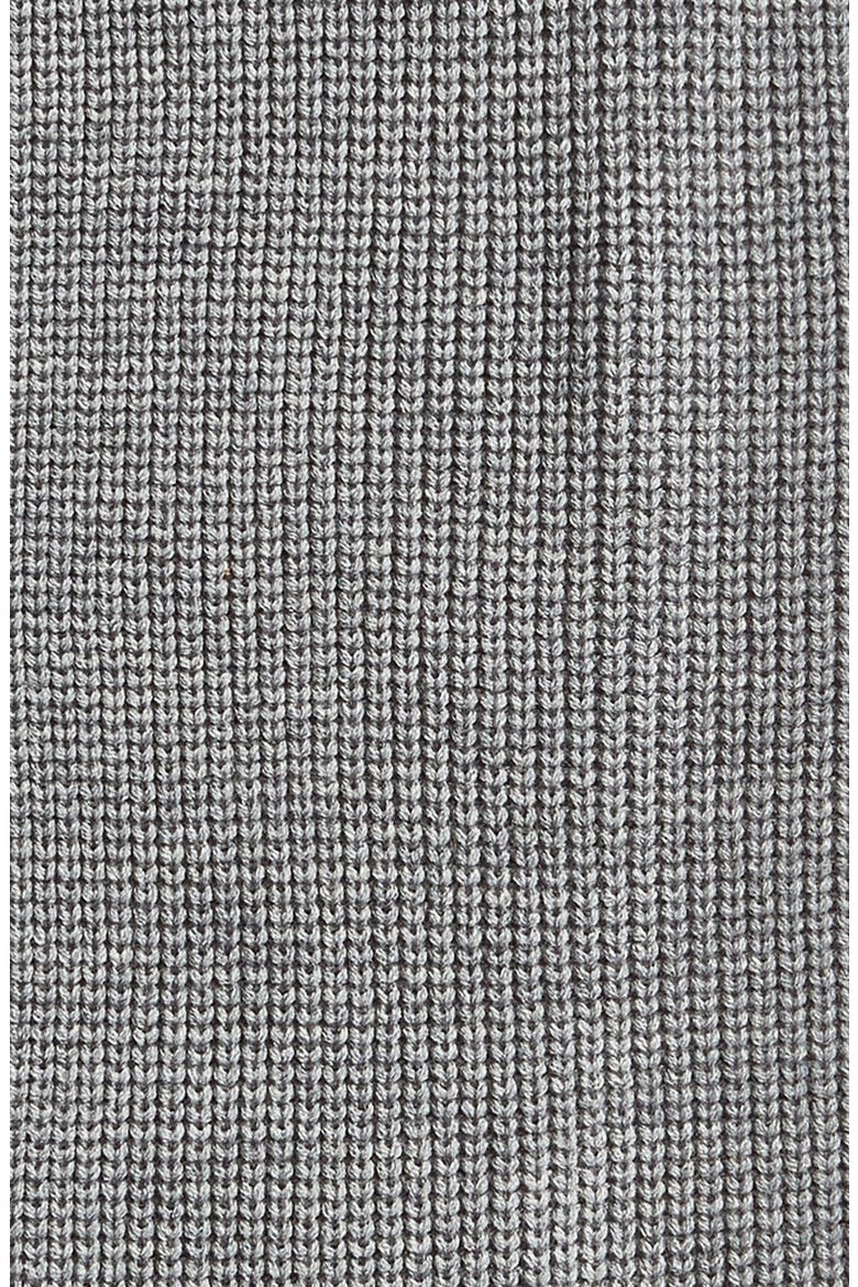 Half Cardigan Scarf, Alternate, color, GREY MARL
