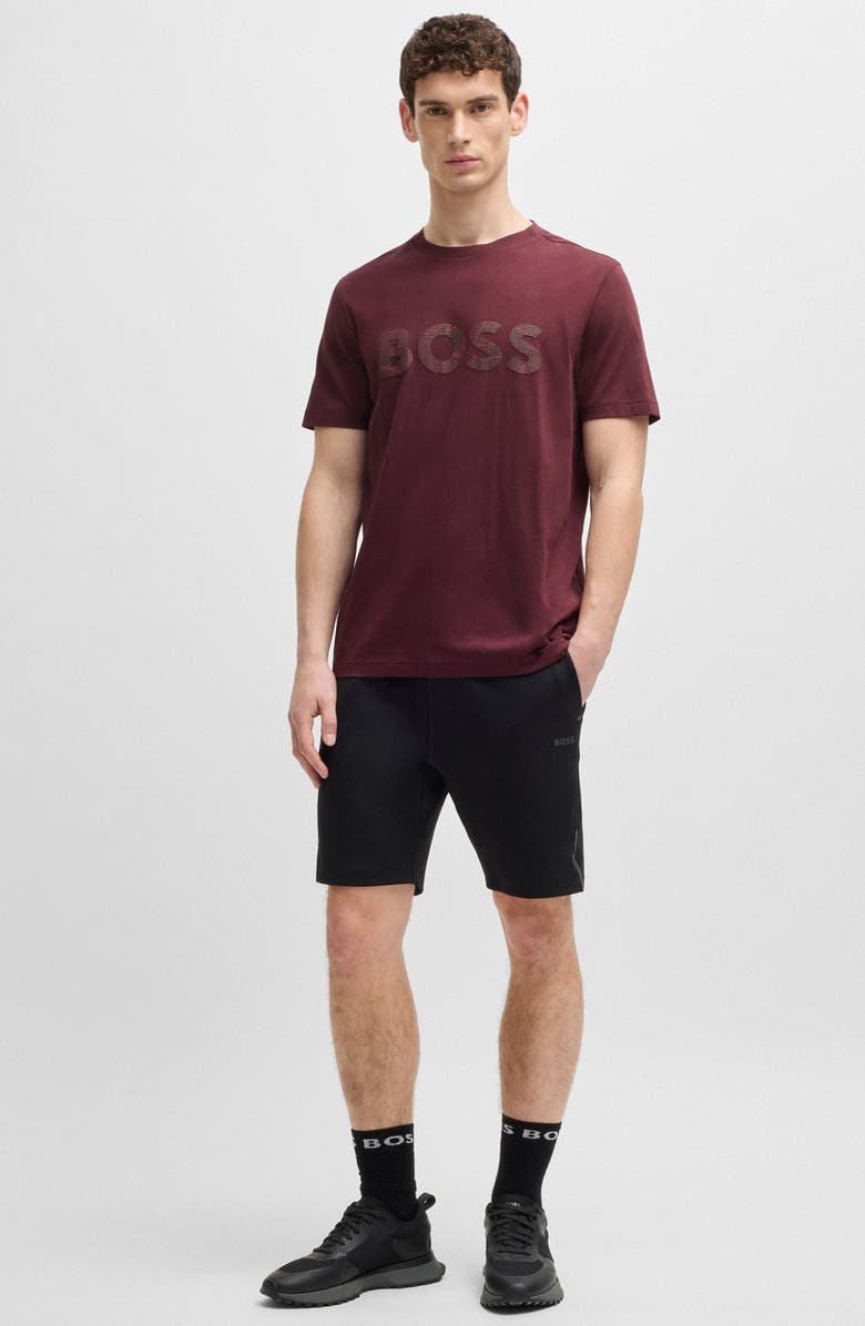 BOSS Glamping Logo Graphic T-Shirt, Alternate, color, Medium Red