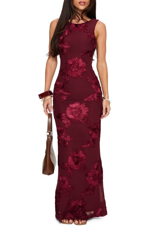 Fionna Floral Sleeveless Maxi Dress