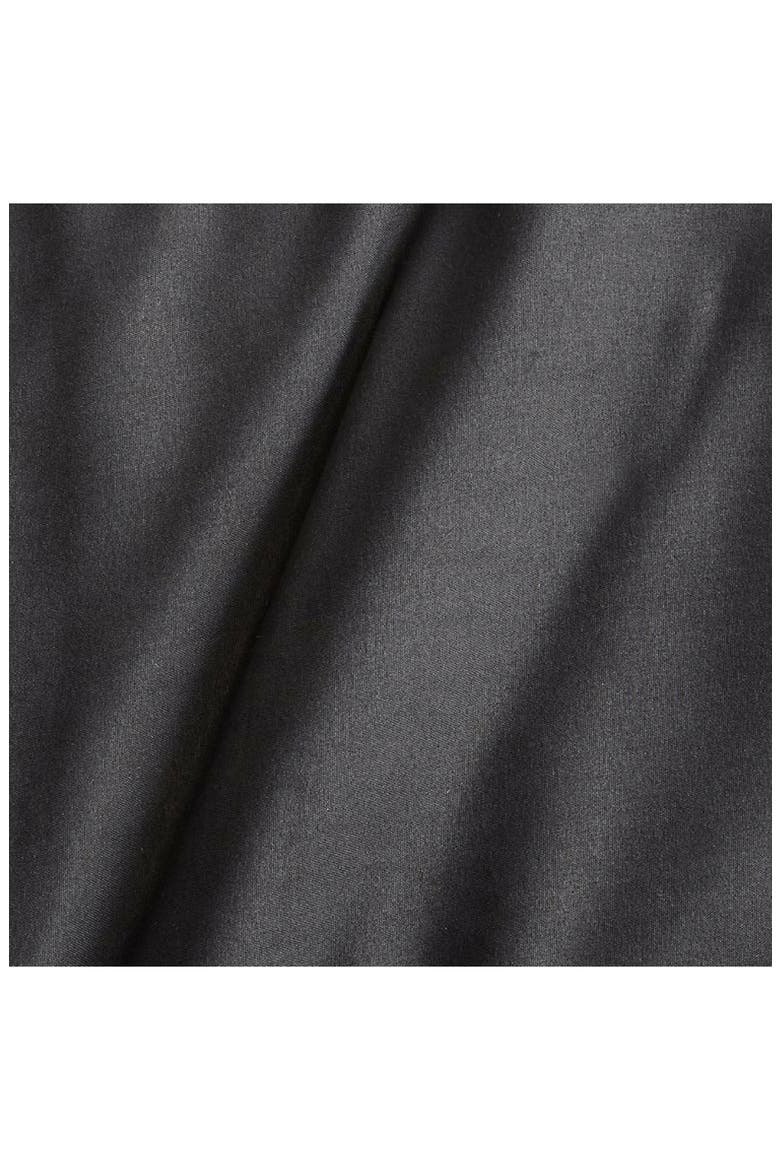 Microfiber Down-Alternative Solid Color Comforter, Alternate, color, BLACK