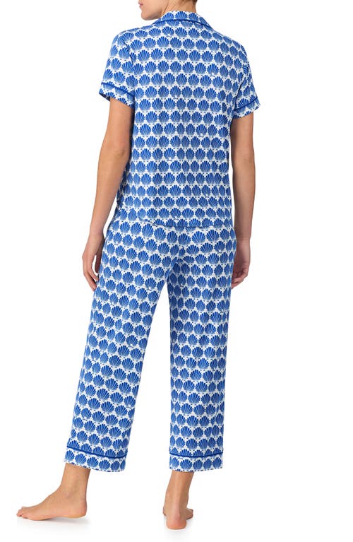 KATE SPADE KATE SPADE NEW YORK PRINT CROP PAJAMAS 