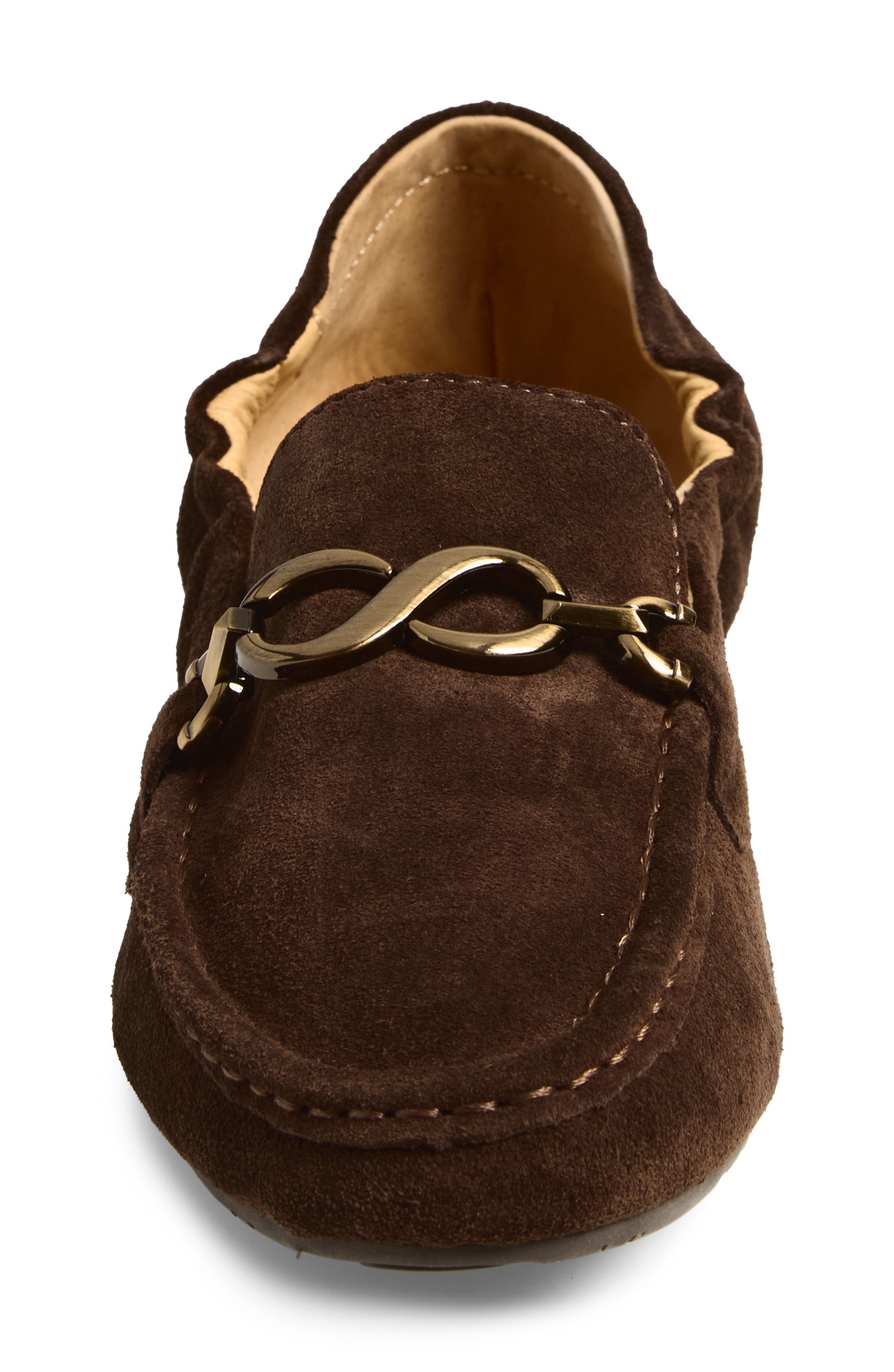 Alison Loafer, Alternate, color, CHOCOLATE SUEDE