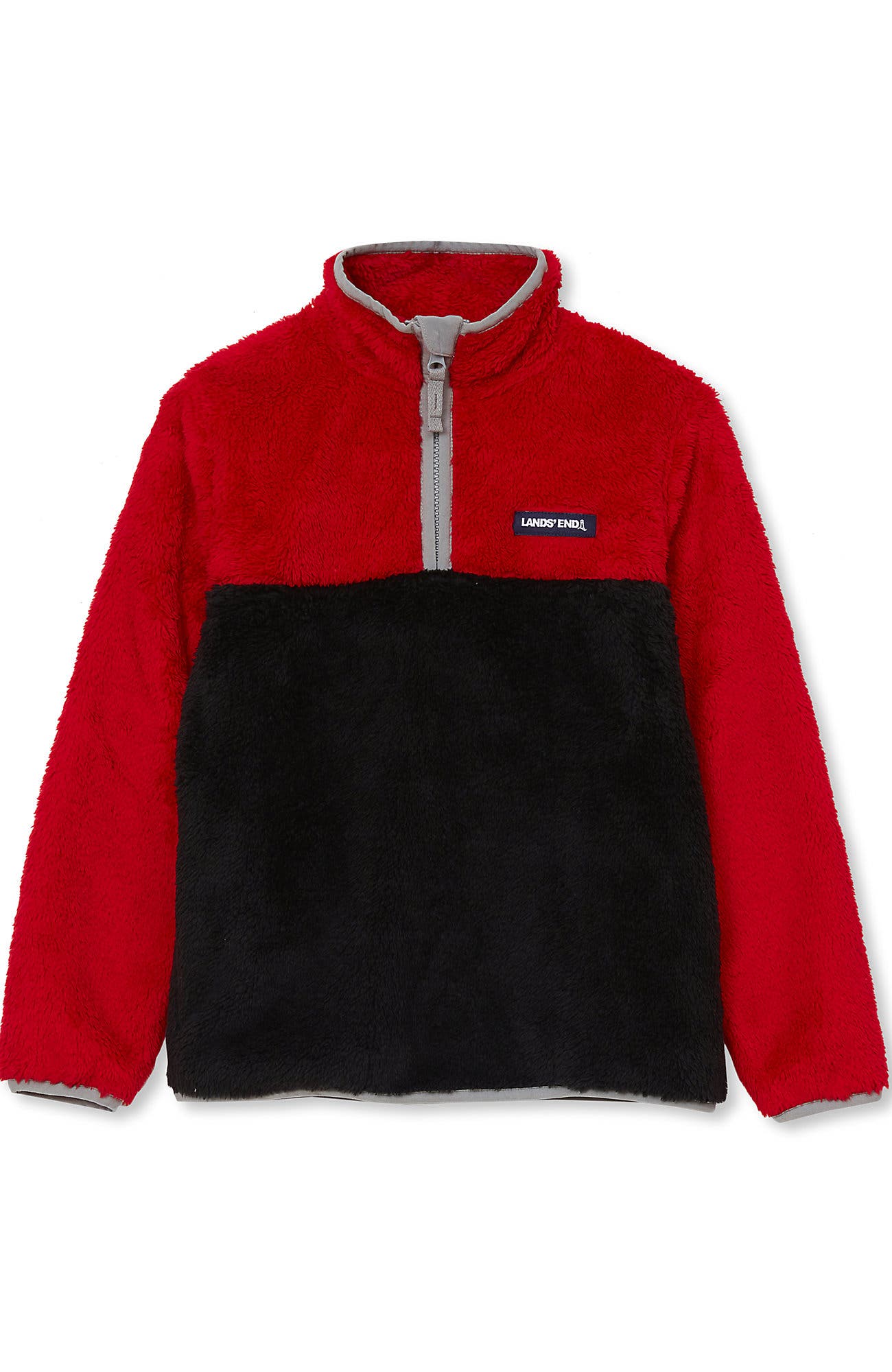 Black/Bright Red
