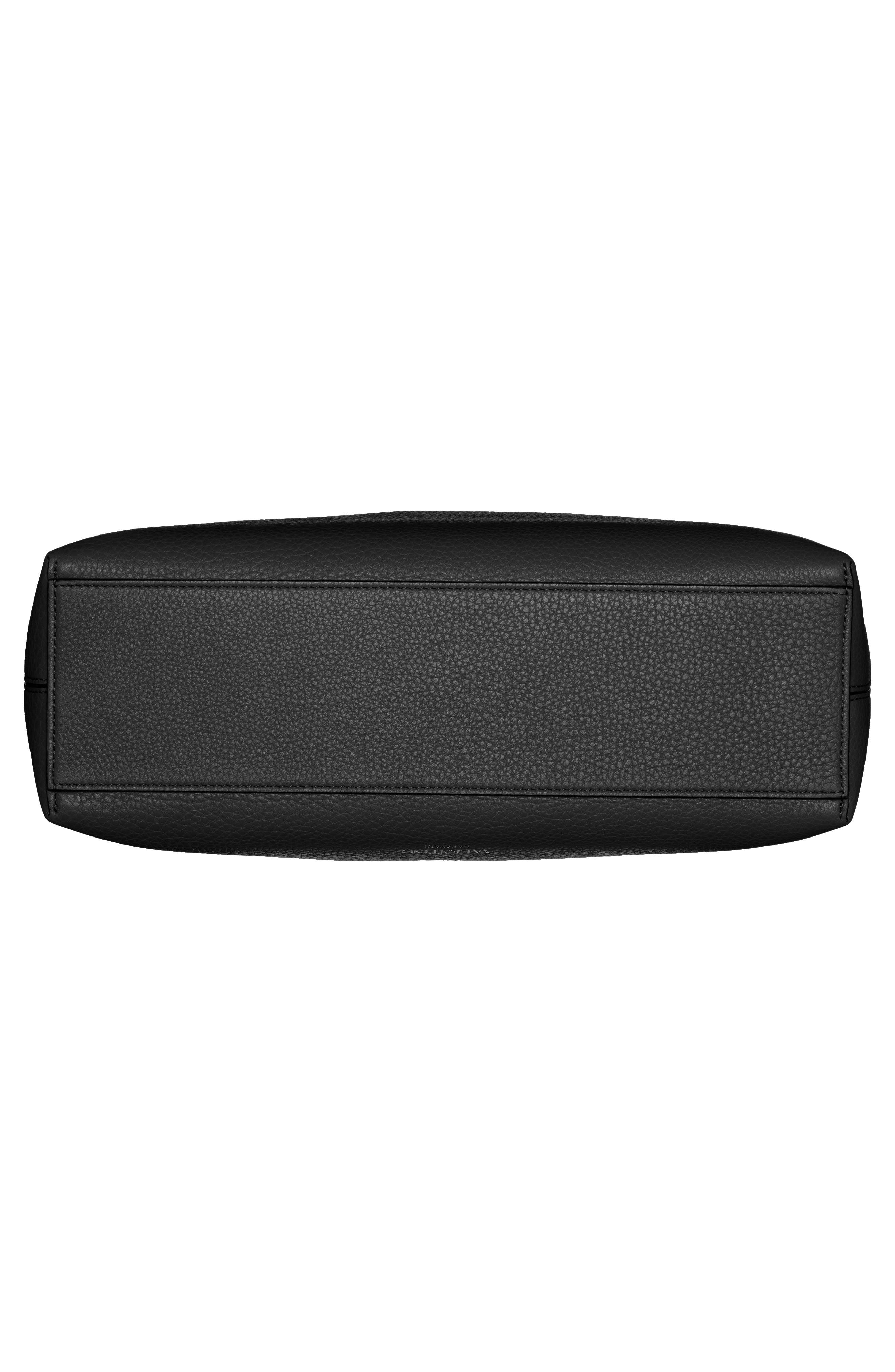 Valentino Garavani Rockstud Leather Tote, Alternate, color, 