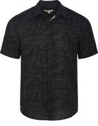Onia Short Sleeve Linen Blend Button-Up Shirt