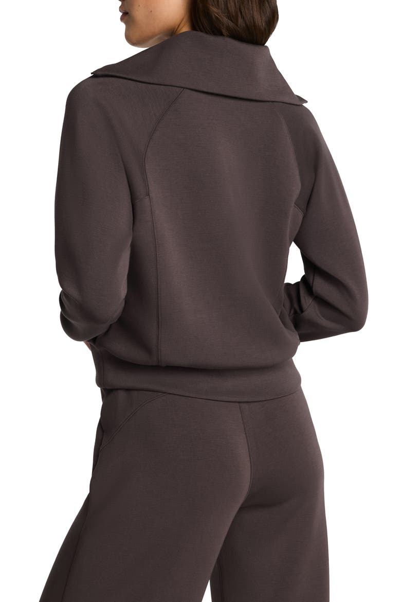 AirEssentials Half Zip Sweatshirt, Alternate, color, DARK CACAO