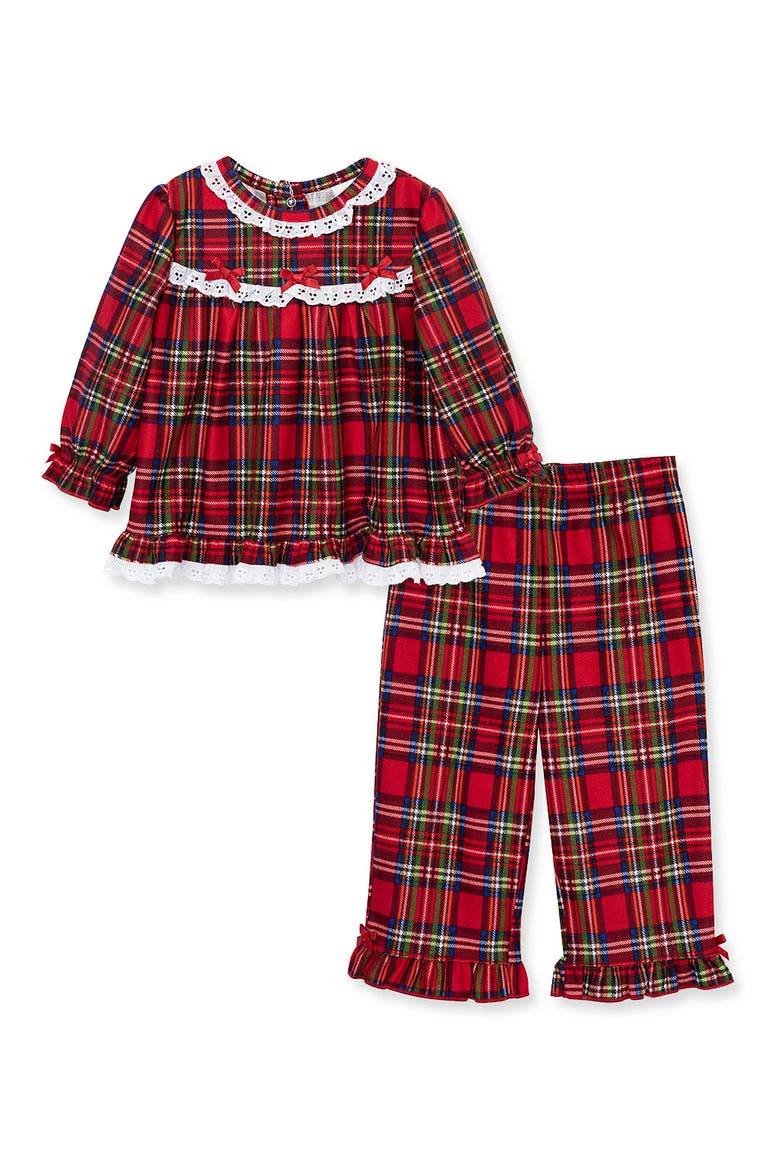 Kids' 2-Piece Pajamas, Main, color, PLAID
