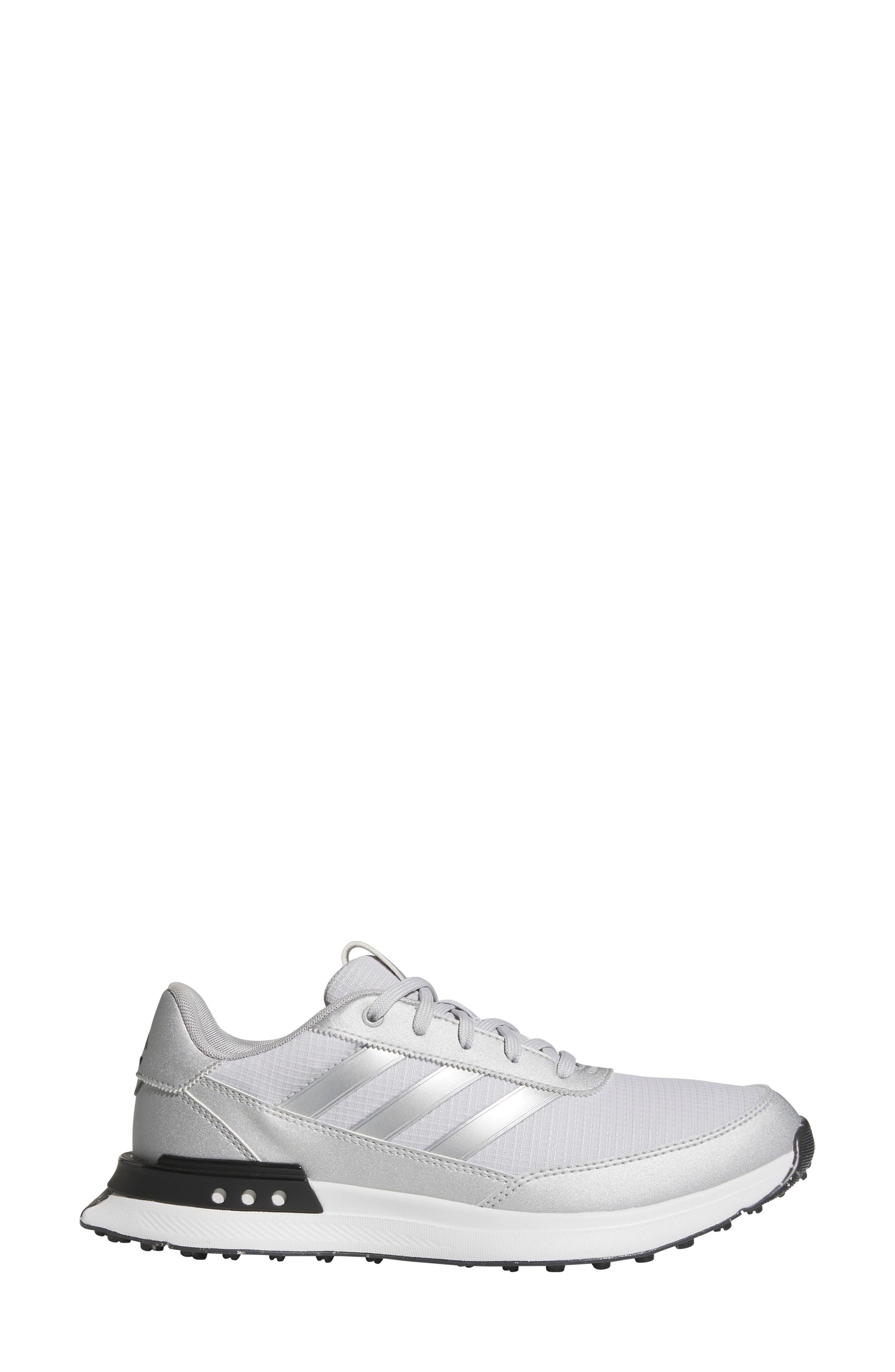 adidas S2G 24 Waterproof Spikeless Golf Shoe, Alternate, color, Grey/ Silver Met./ Core Black