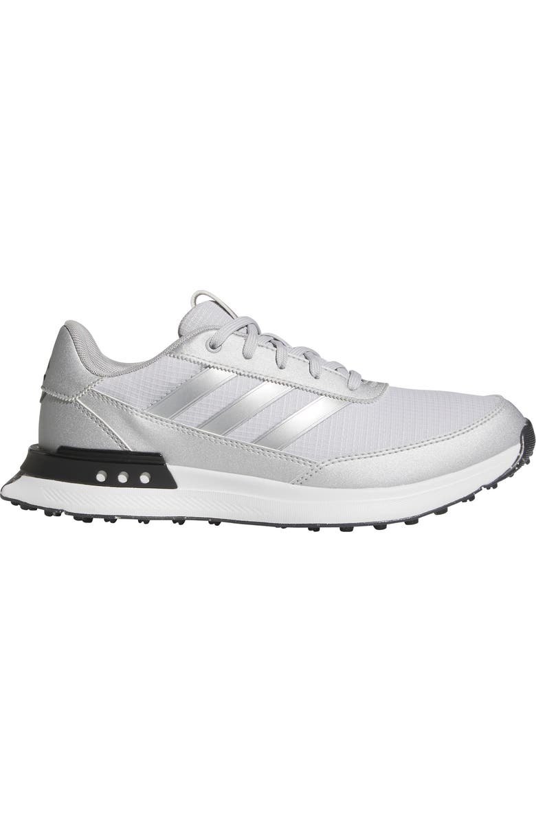 adidas S2G 24 Waterproof Spikeless Golf Shoe, Alternate, color, Grey/ Silver Met./ Core Black