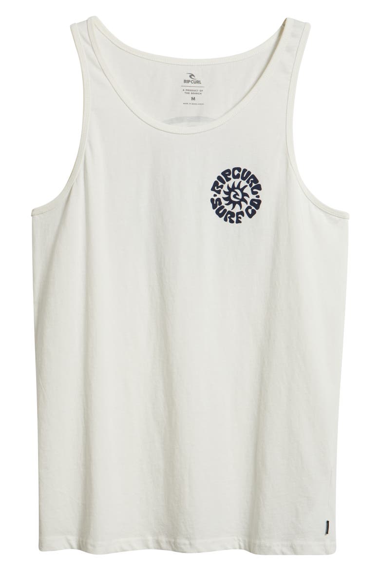 Pacific Rinse Cotton Graphic Tank, Alternate, color, BONE
