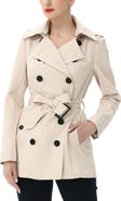Kimi & Kai Women's Noa Short Trench Coat