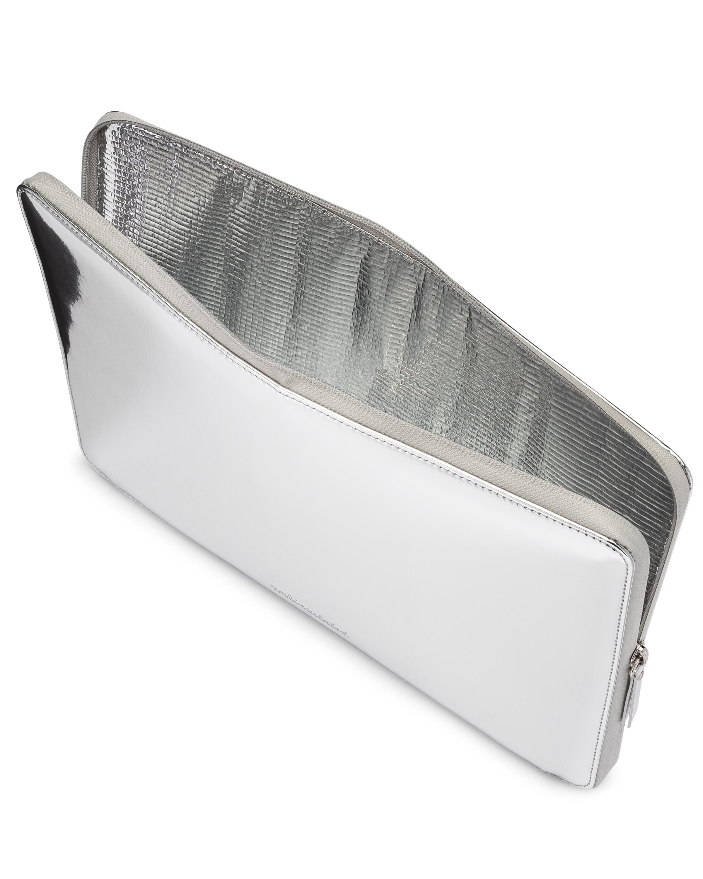 WELLinsulated Performance Laptop Sleeve, Alternate, color, Silver