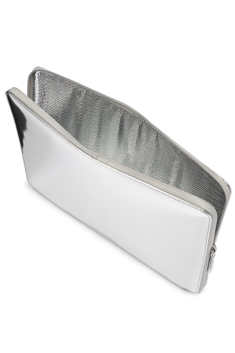 Performance Laptop Sleeve, Alternate, color, Silver