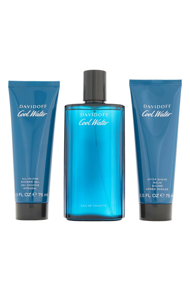 DAVIDOFF COOL WATER Men's Cool Water 3-Piece Gift Set, Main, color, 