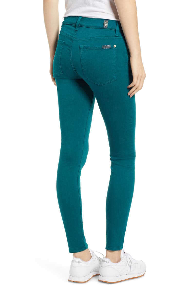 7 For All Mankind <sup>®</sup> The Ankle Skinny Jeans, Alternate, color,