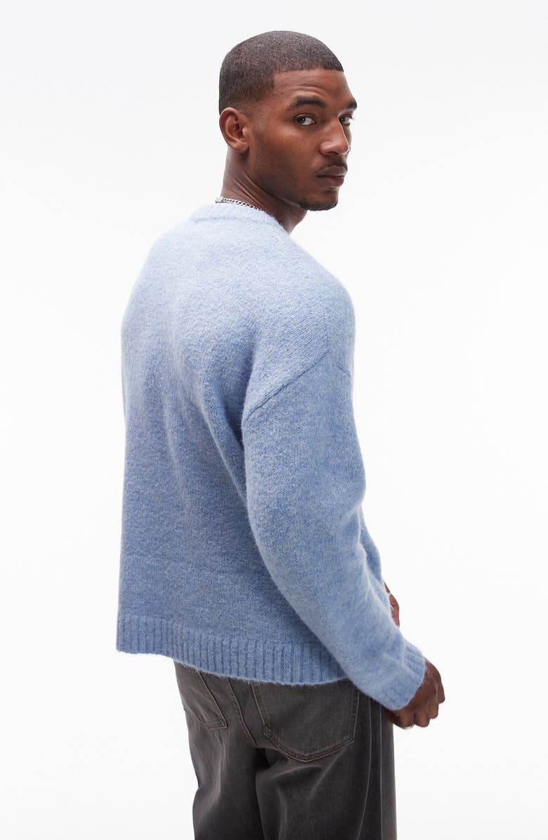 Topman Relaxed Fit Sweater, Alternate, color, 