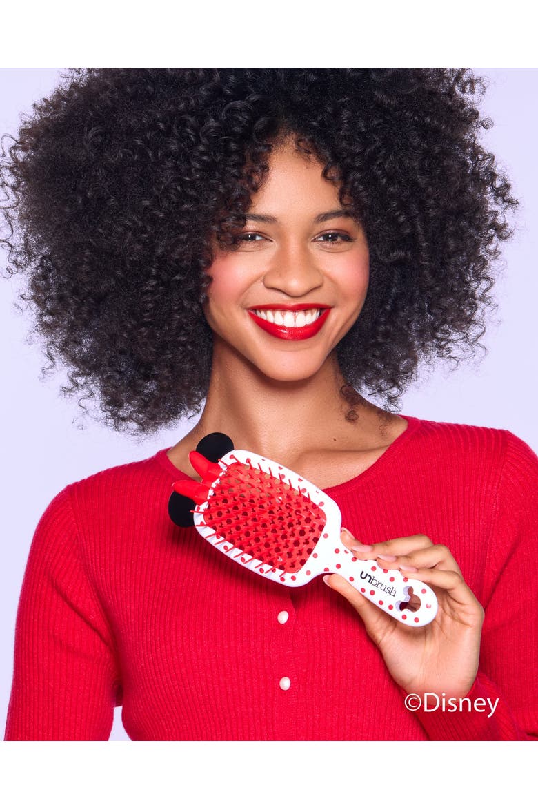 Detangling Brush Disney Mouse, Alternate, color, Red