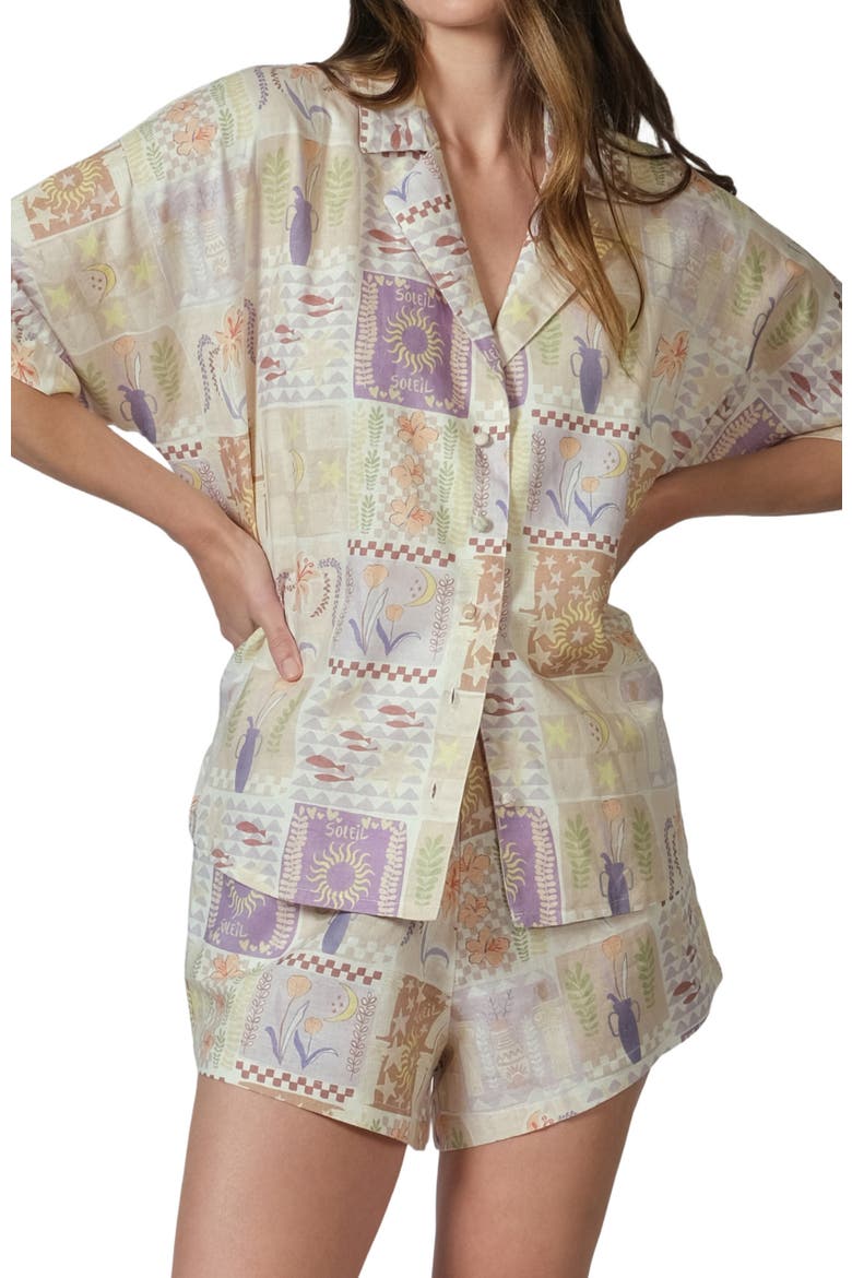 Tropez Shirt, Alternate, color, Soleil