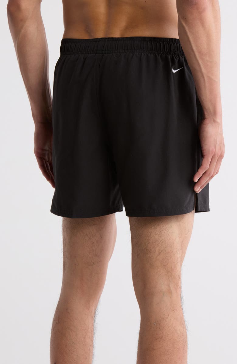 Nike 5-Inch Volley Swim Shorts, Alternate, color, Black