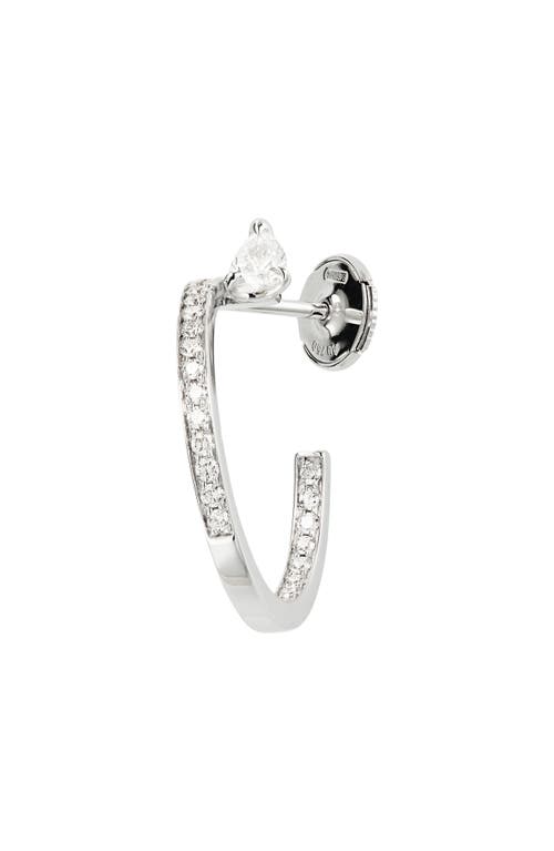 REPOSSI Serti Sur Vide Diamond Single Earring in White Gold  product