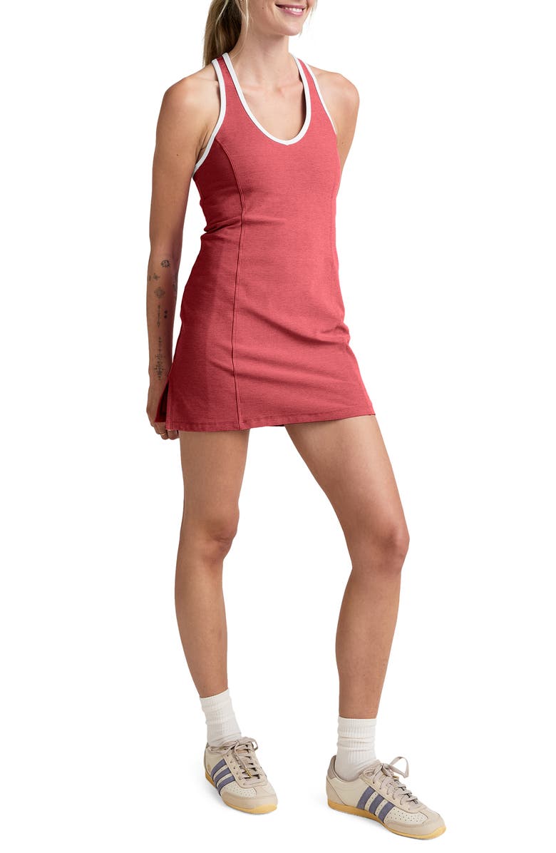 Beyond Yoga Spacedye Starting Line Active Minidress, Alternate, color, Faded Rose Heather