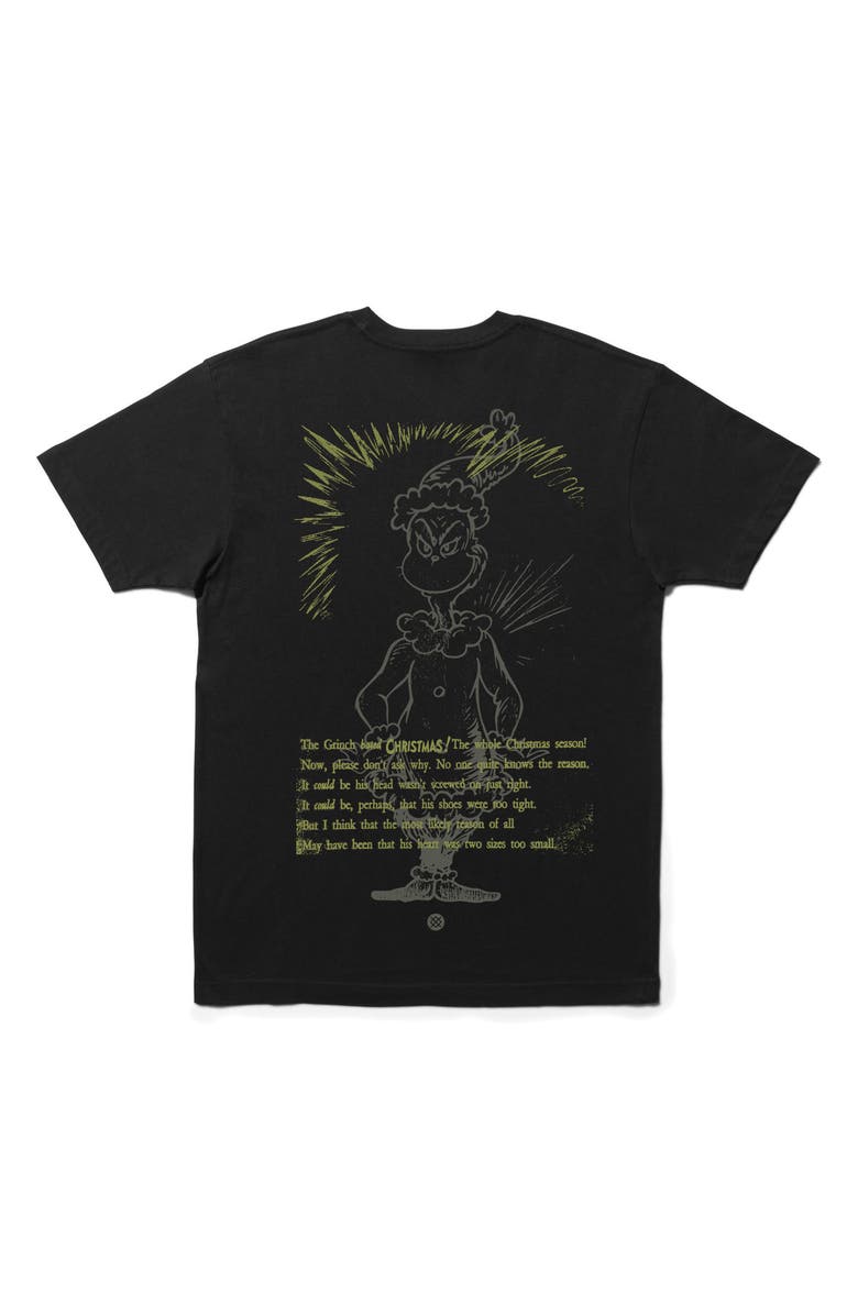 Stance North of Whoville Holiday Grinch Cotton Graphic T-Shirt, Alternate, color, 
