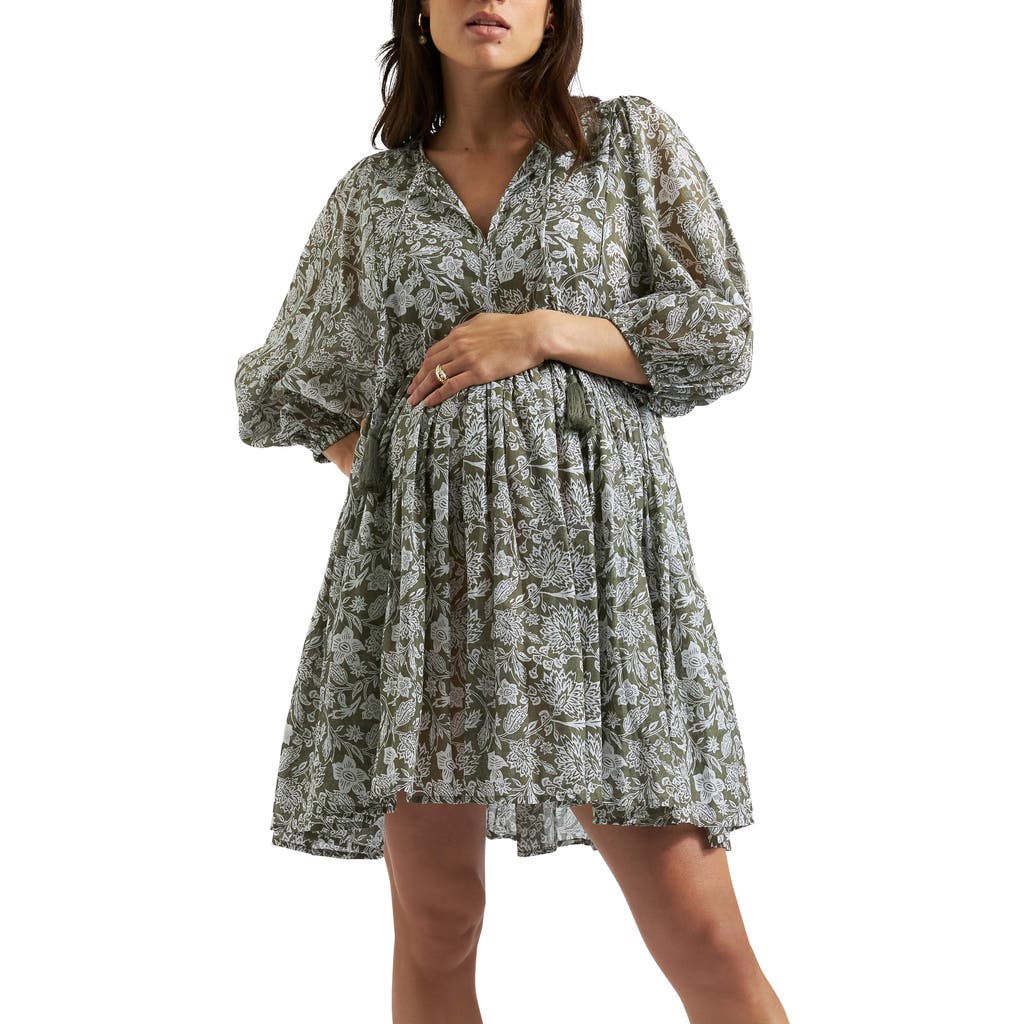 Ripe Maternity Cali Nursing Dress In Multi