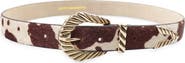 Petit Moments Modern Rodeo Faux Calf Hair Belt