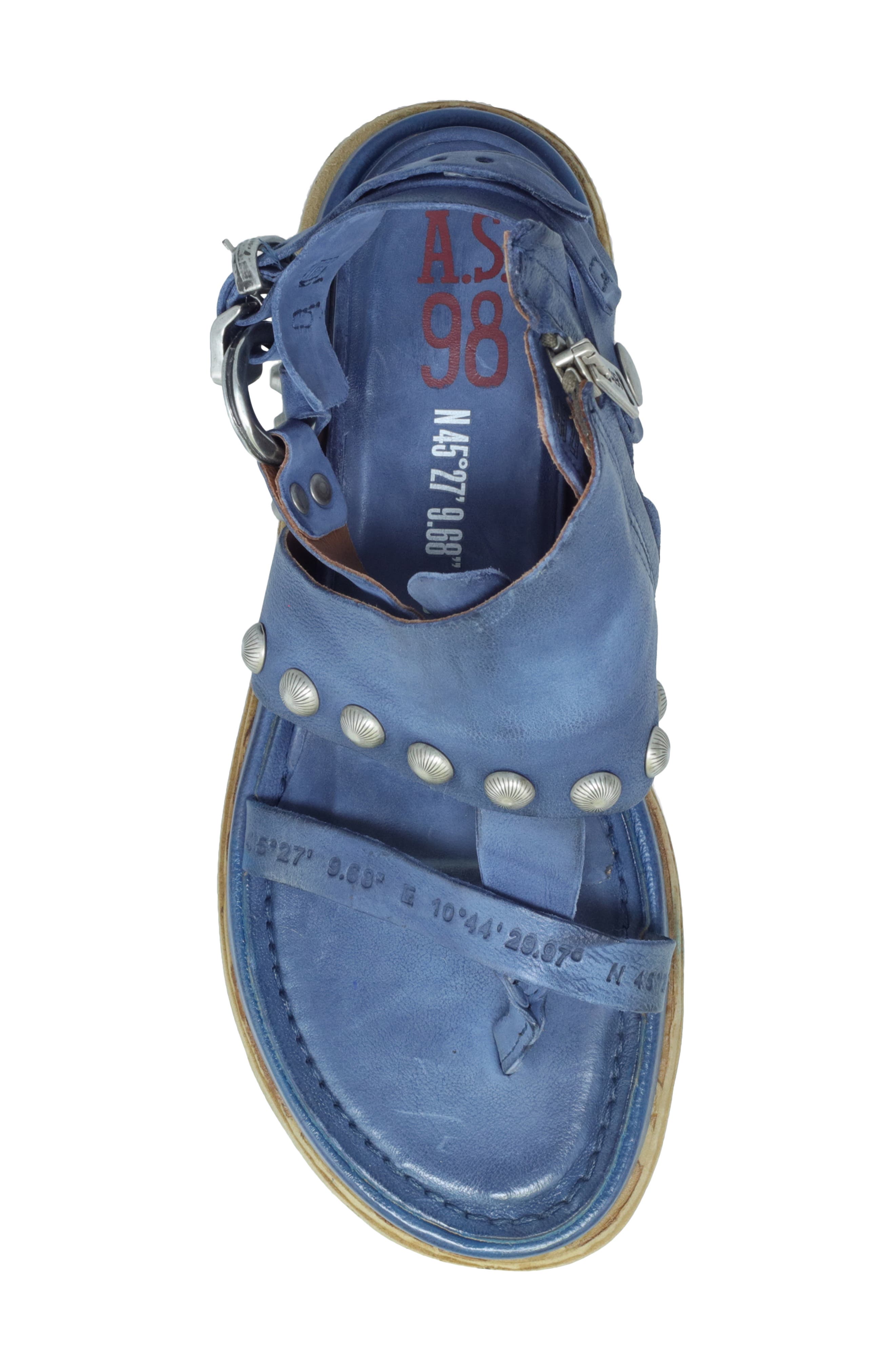 Pacey Sandal, Alternate, color, BLUE