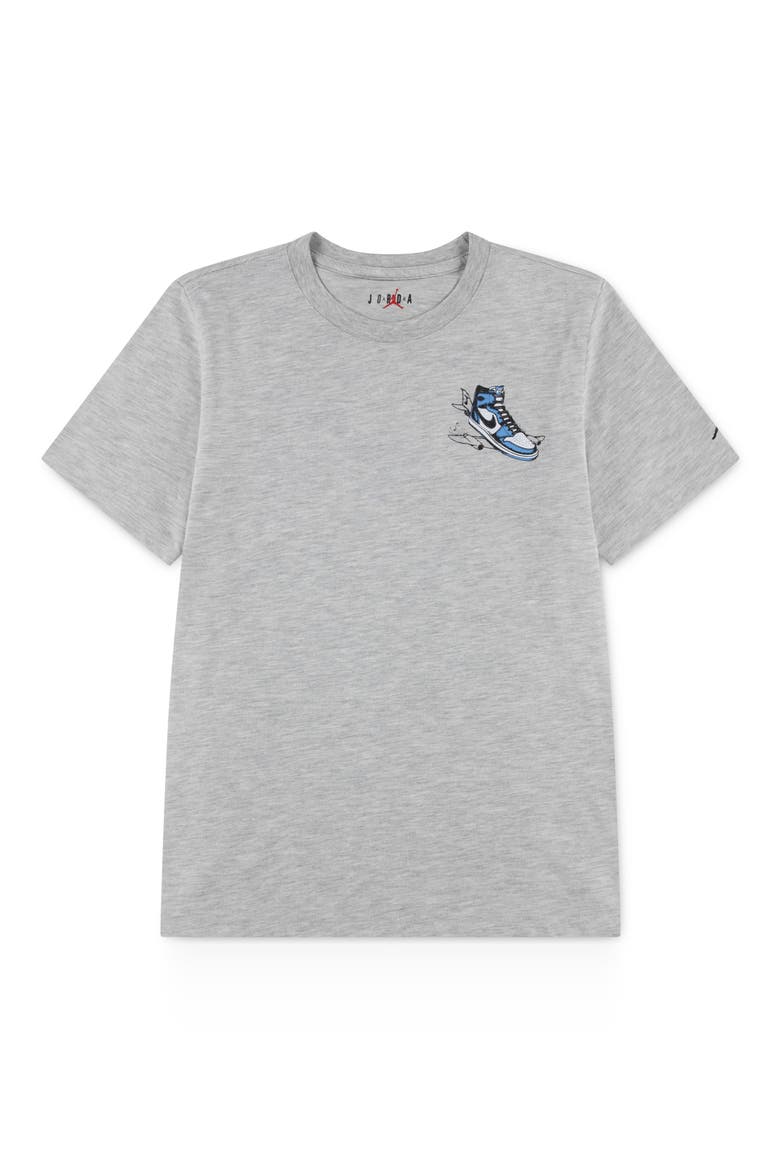 Kids' Air Jordan Has Landed Graphic T-Shirt, Main, color, GREY HEATHER