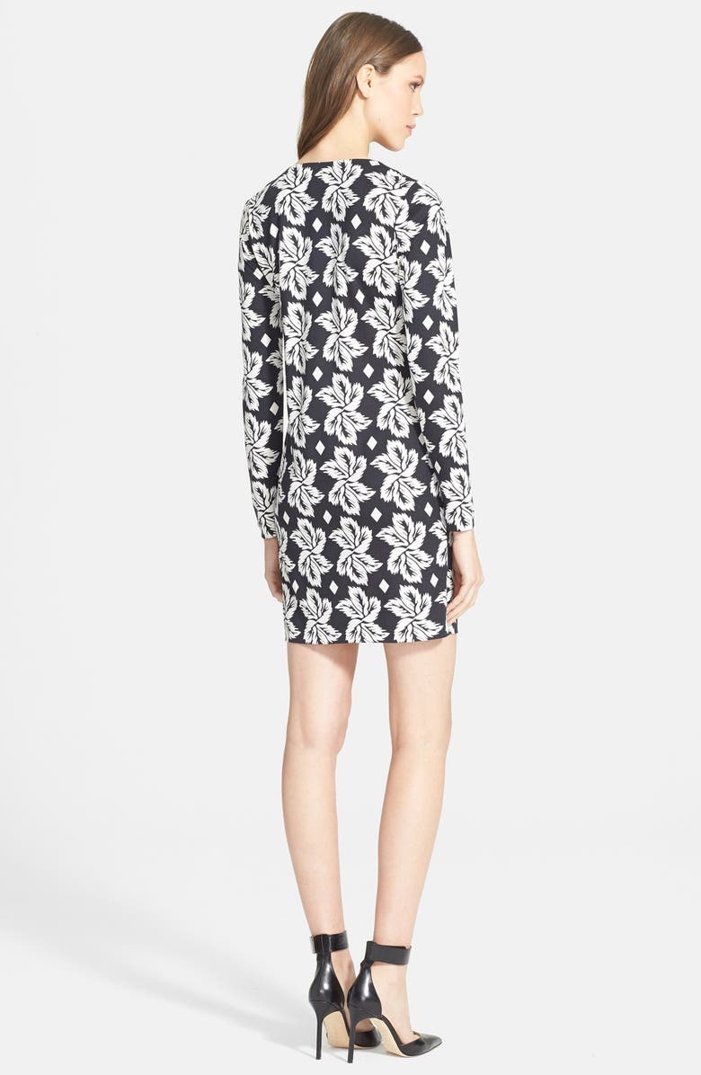 Diane von Furstenberg 'Reina' Silk Shift Dress, Alternate, color, 