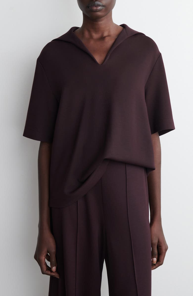 COS Marina Collar Top, Main, color,