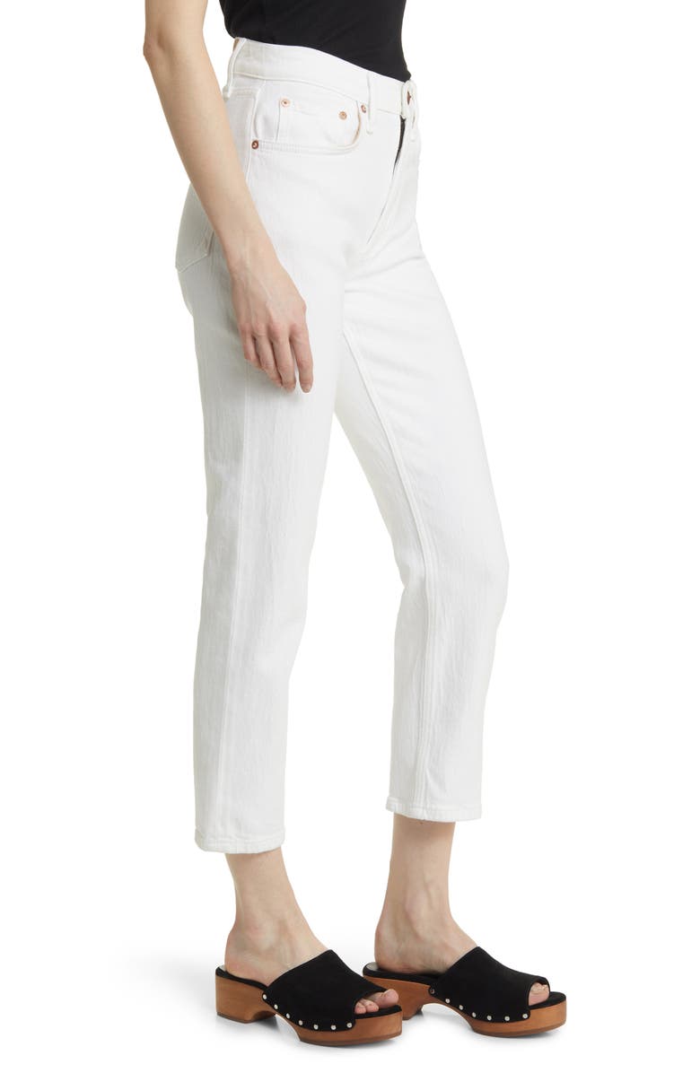 rag & bone Wren High Waist Ankle Slim Jeans, Alternate, color, 