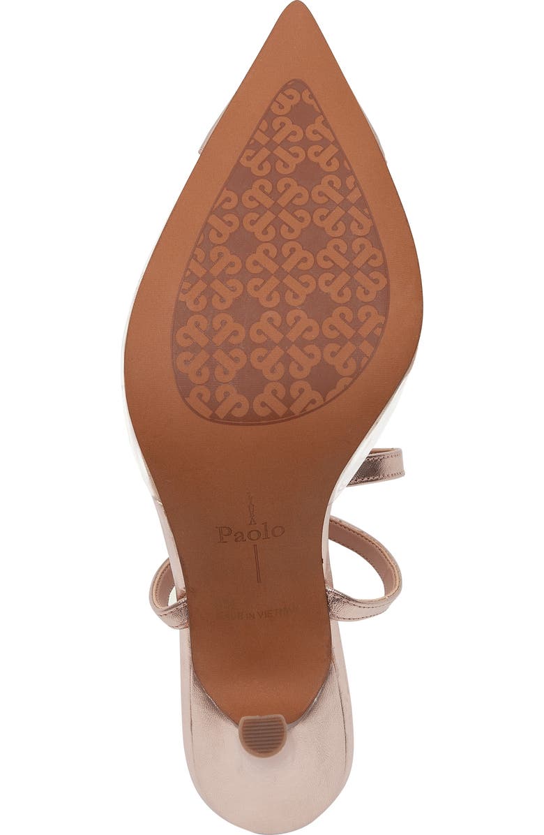 Linea Paolo Yuki Pointed Toe Pump, Alternate, color, Clear/ Rose Quartz