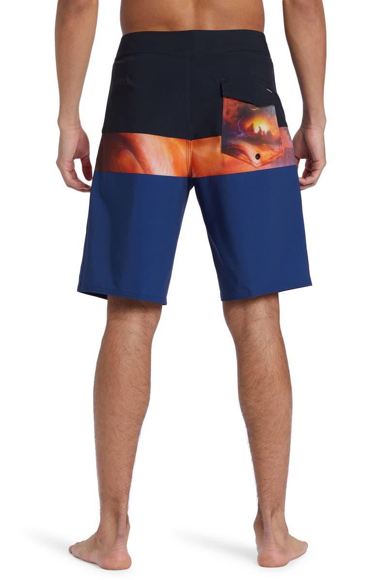 Quiksilver Surfsilk Panel 20 Board Shorts, Alternate, color, Navagio Prnt 4