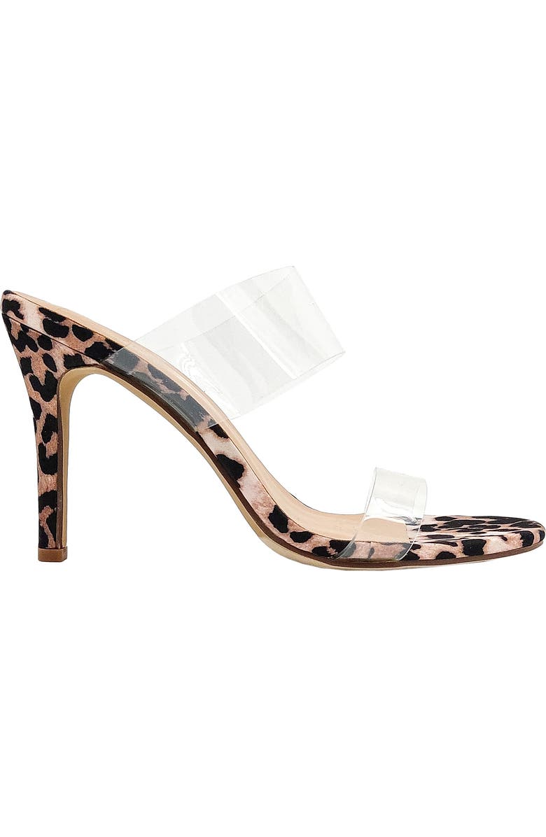 SHUSHOP Heddie Clear Strap Sandal, Alternate, color,