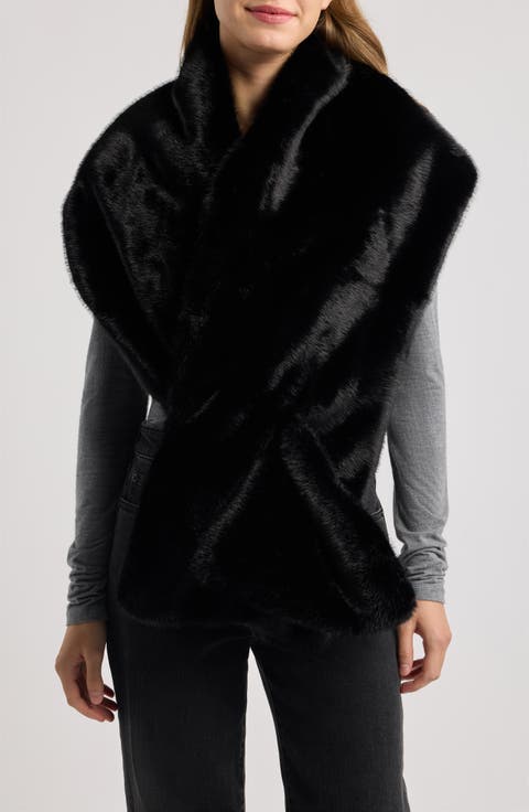 Faux Fur Stole