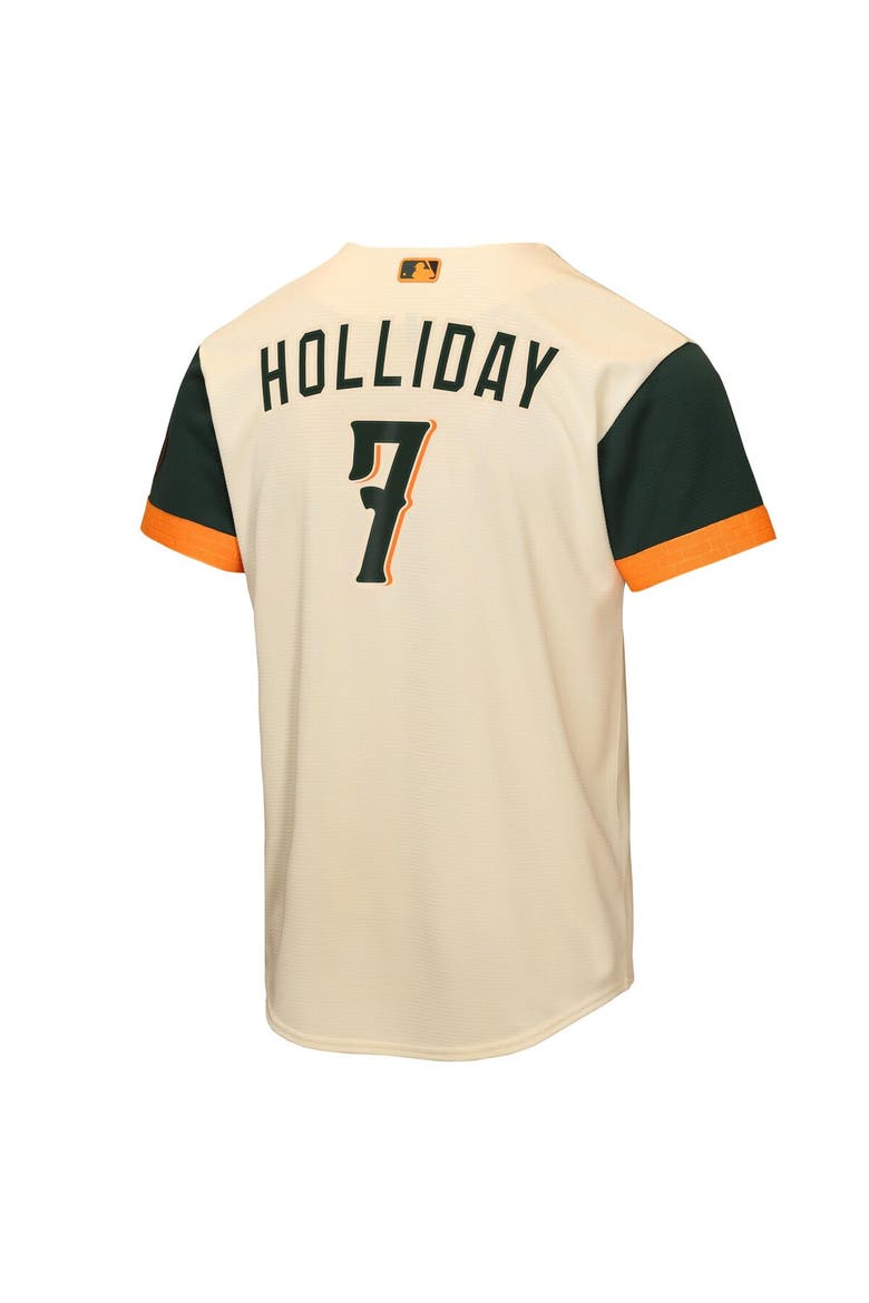 Youth Nike Jackson Holliday Cream Baltimore Orioles 2026 City Connect Stadium Jersey, Alternate, color, Cream