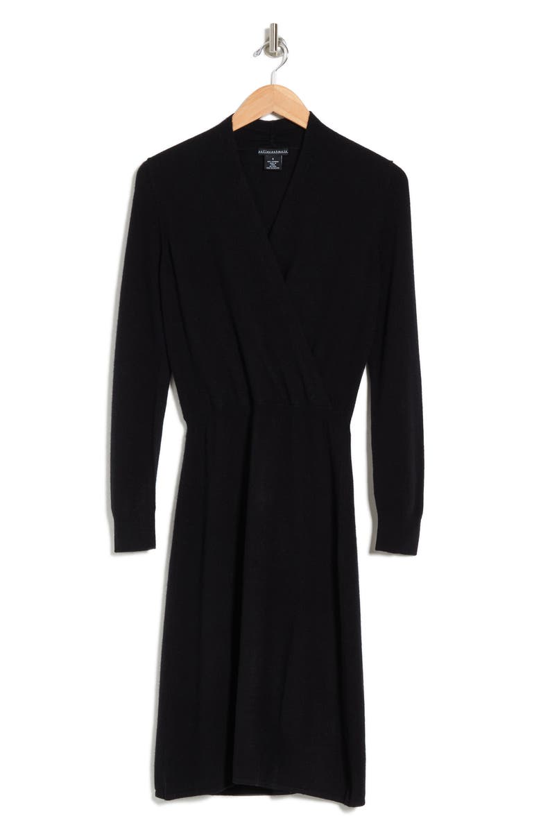 Sofia Cashmere Long Sleeve Cashmere Sweater Dress, Alternate, color, 