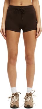 COTTON ON BODY Women's Active Ultra Soft Tie Front Micro Short
